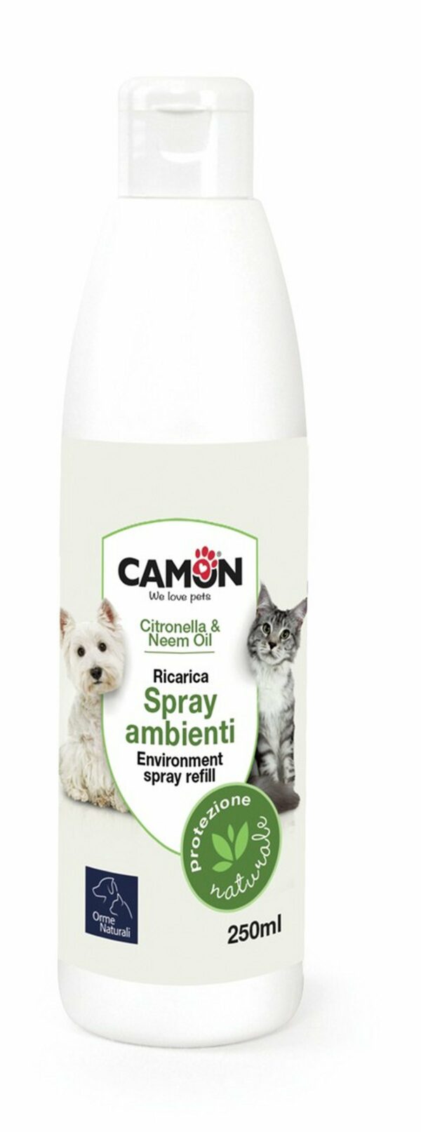 Camon Ricarica Spray Ambiente Citronella e Olio di Neem